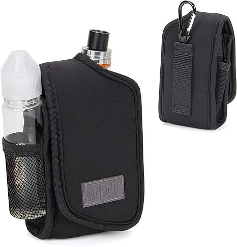 Wholesale 12pcs Pen Travel Case – Neoprene Carry Pouch with Belt Loop & Carabiner