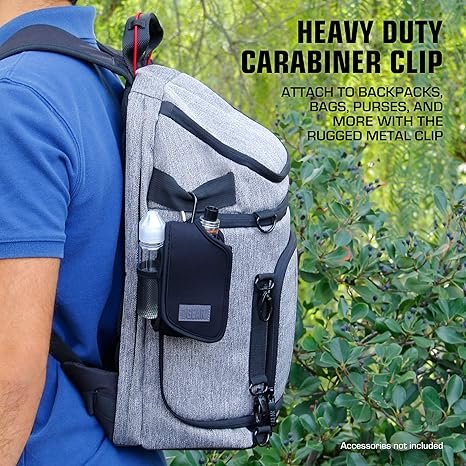 Wholesale 12pcs Pen Travel Case – Neoprene Carry Pouch with Belt Loop & Carabiner